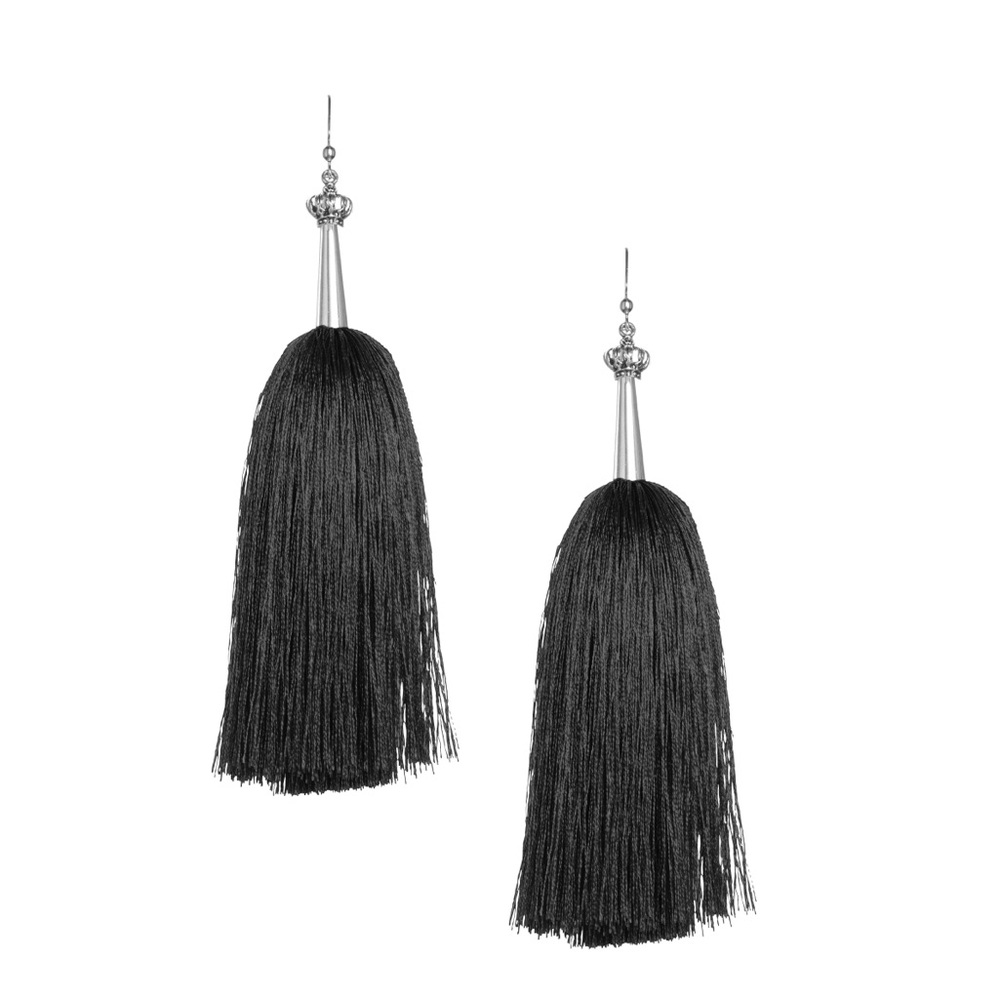Designer Silk Earrings